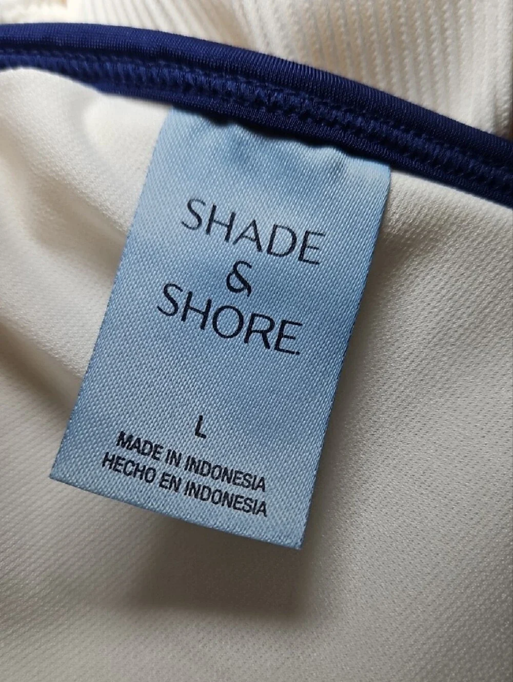 Shade & Shore Triangle Bikini Swimsuit Set New Large Women's